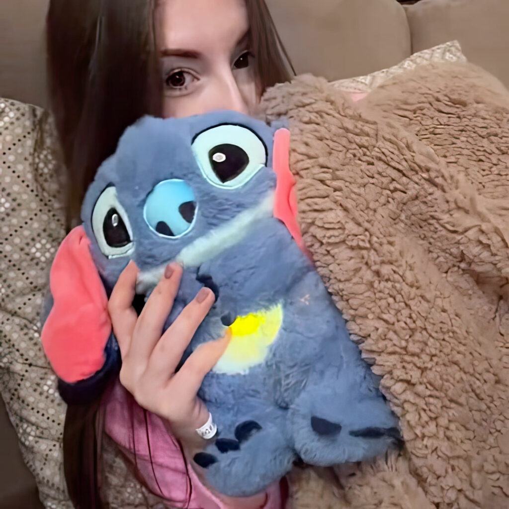Peluche Stitch che respira
