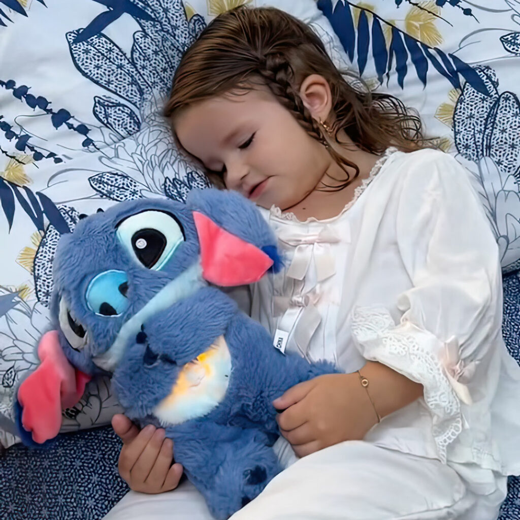 Peluche Stitch che respira