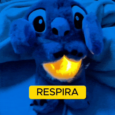 Peluche Stitch che respira